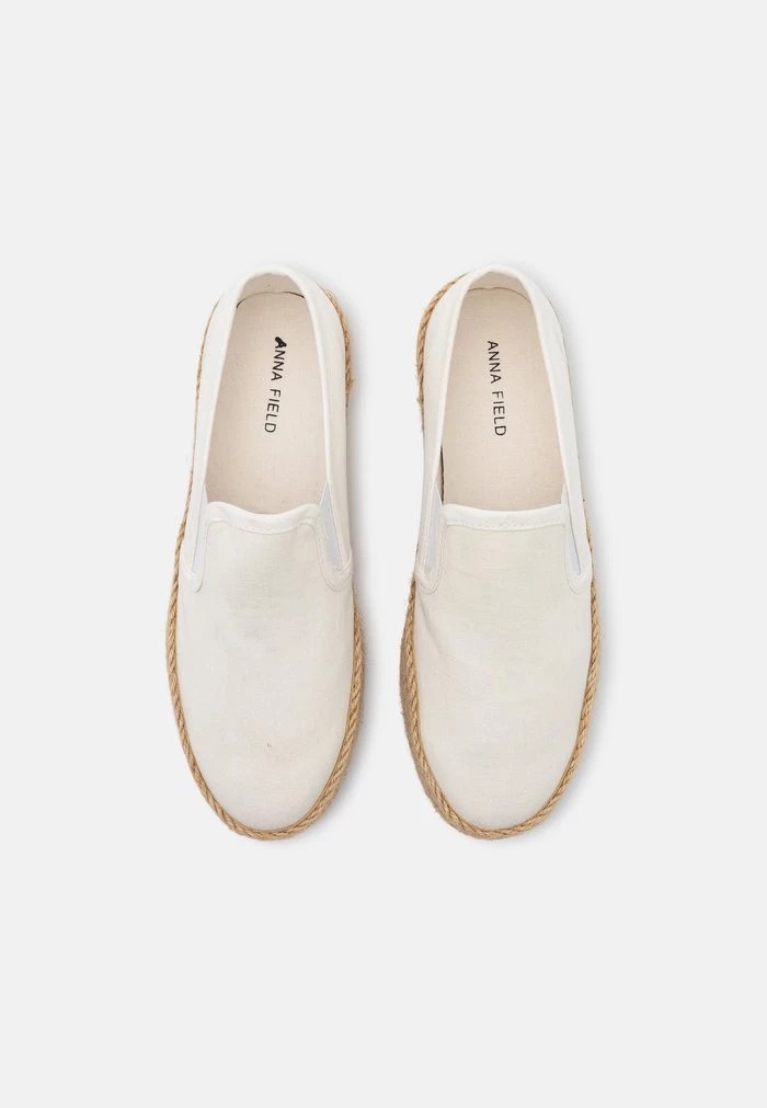 Chaussure Basse ANNA FIELD Anna Field Espadrilles Blanche Femme | JMN-0623355